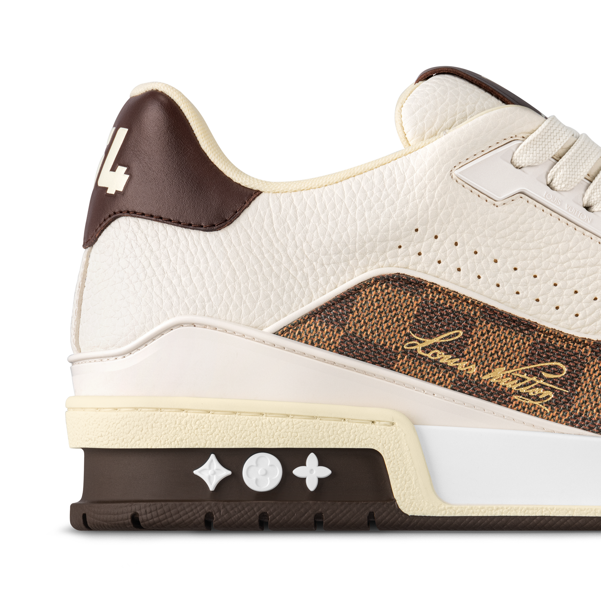 Louis Vuitton スニーカー ホワイト/ブラウン LV Trainer Sneaker - Gifts for Him | LOUIS VUITTON